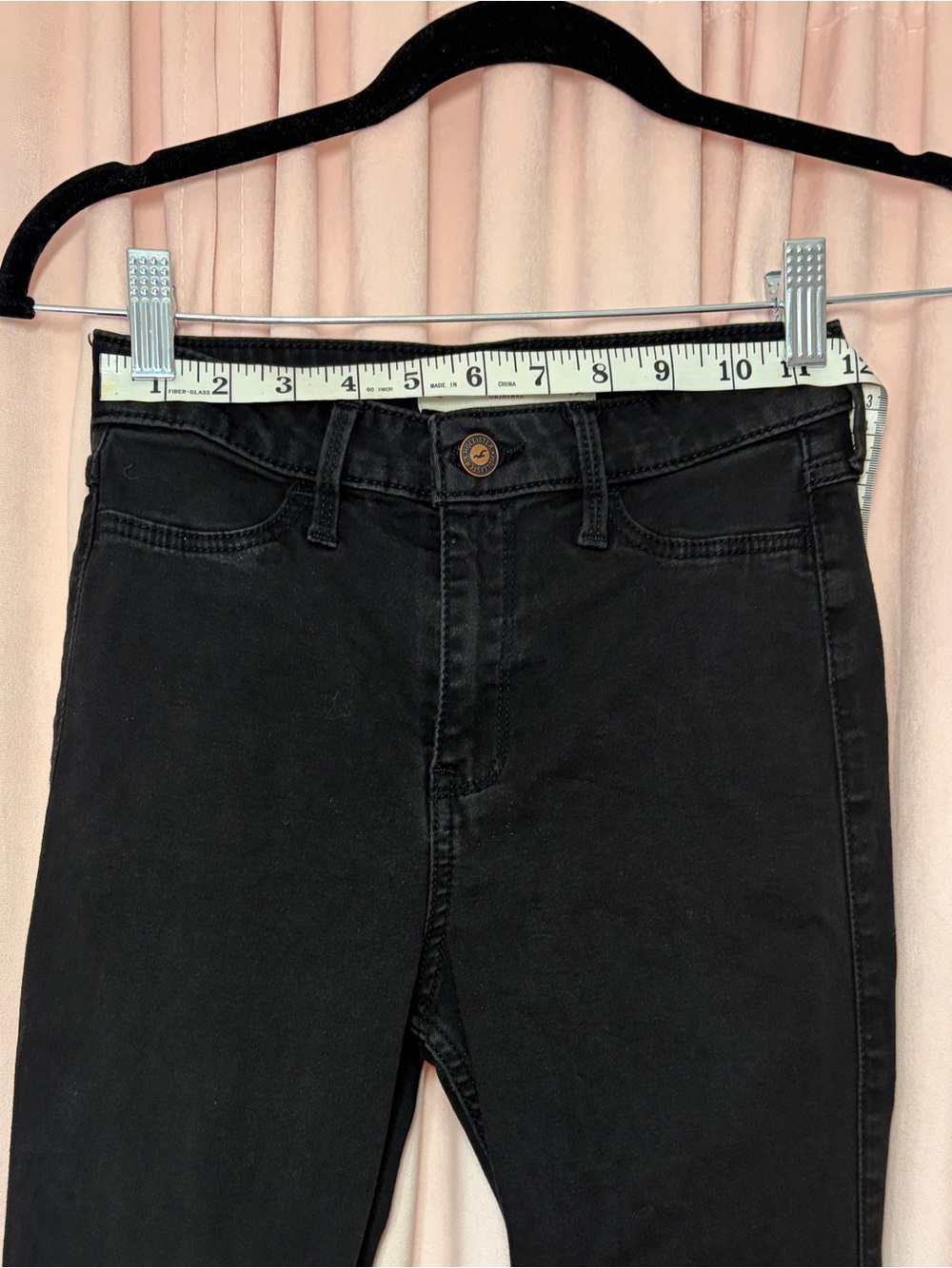 Hollister Black High-Rise Skinny Jeans